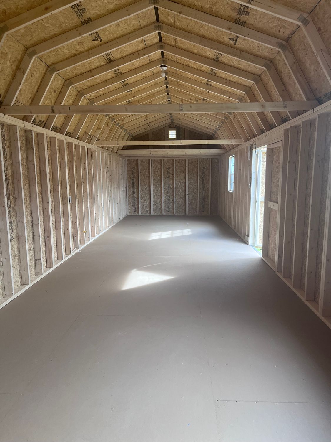 12 x 40 Side Lofted Barn