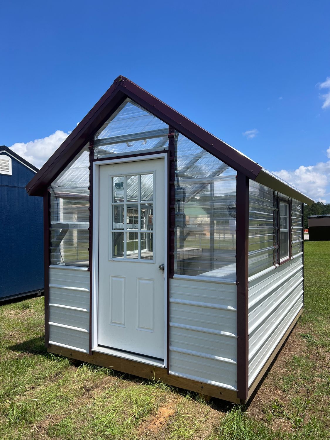 8x12 High Peak Greenhouse