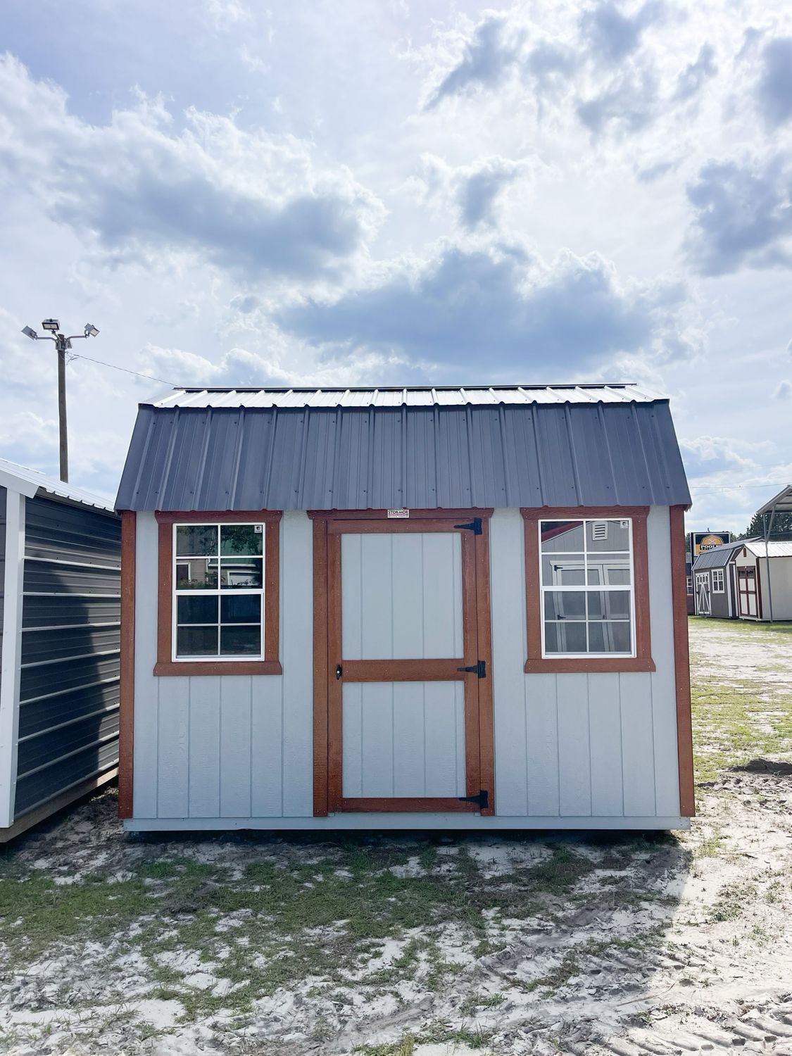 8x12 Side Lofted Barn