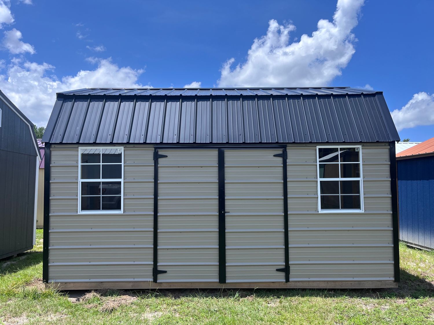 10 x 16 Side Metal Lofted Barn 10 x 16 Side Metal Lofted Barn