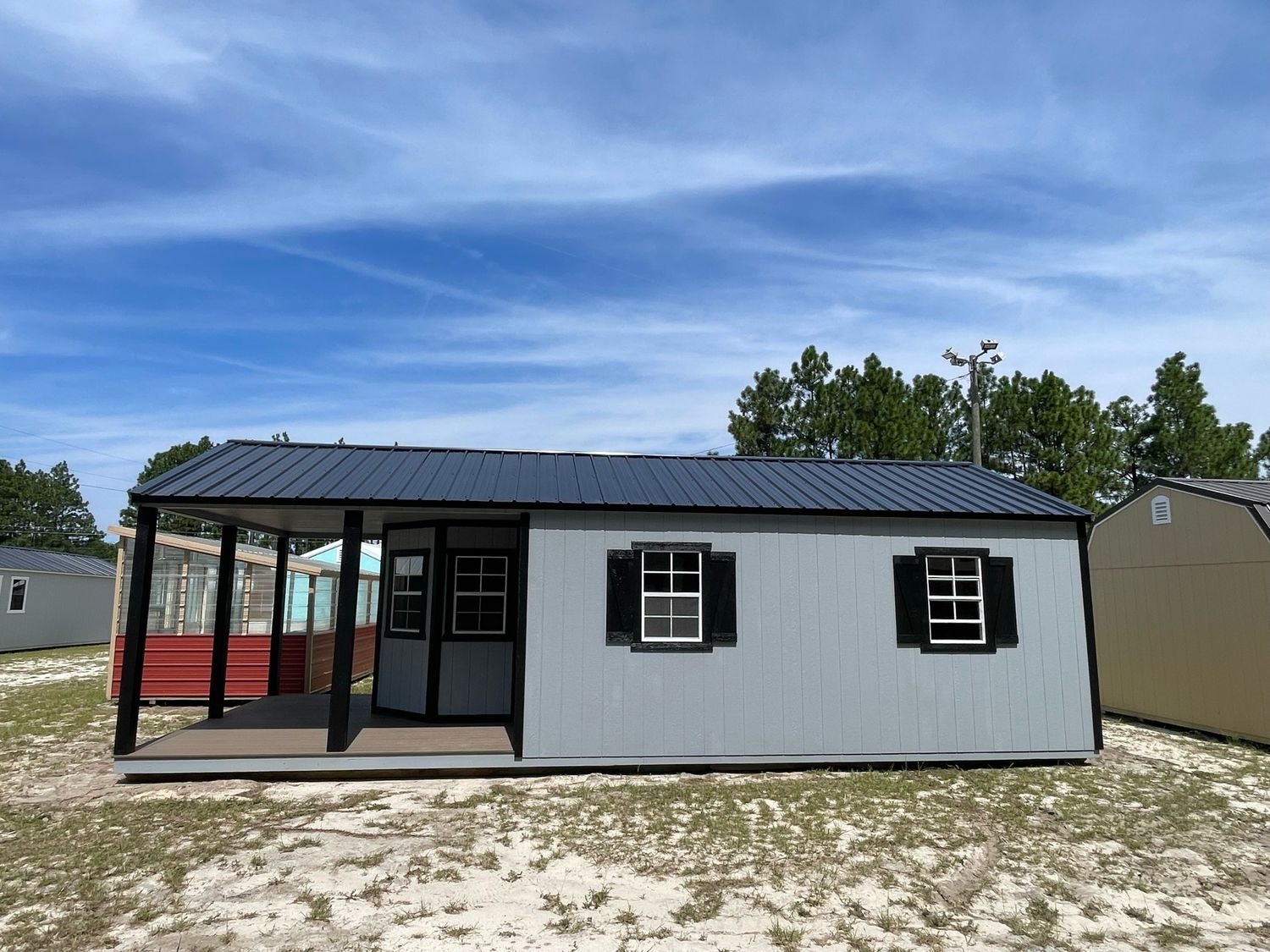 14x32 Deluxe Cabin Shed 14x32 Deluxe Cabin Shed