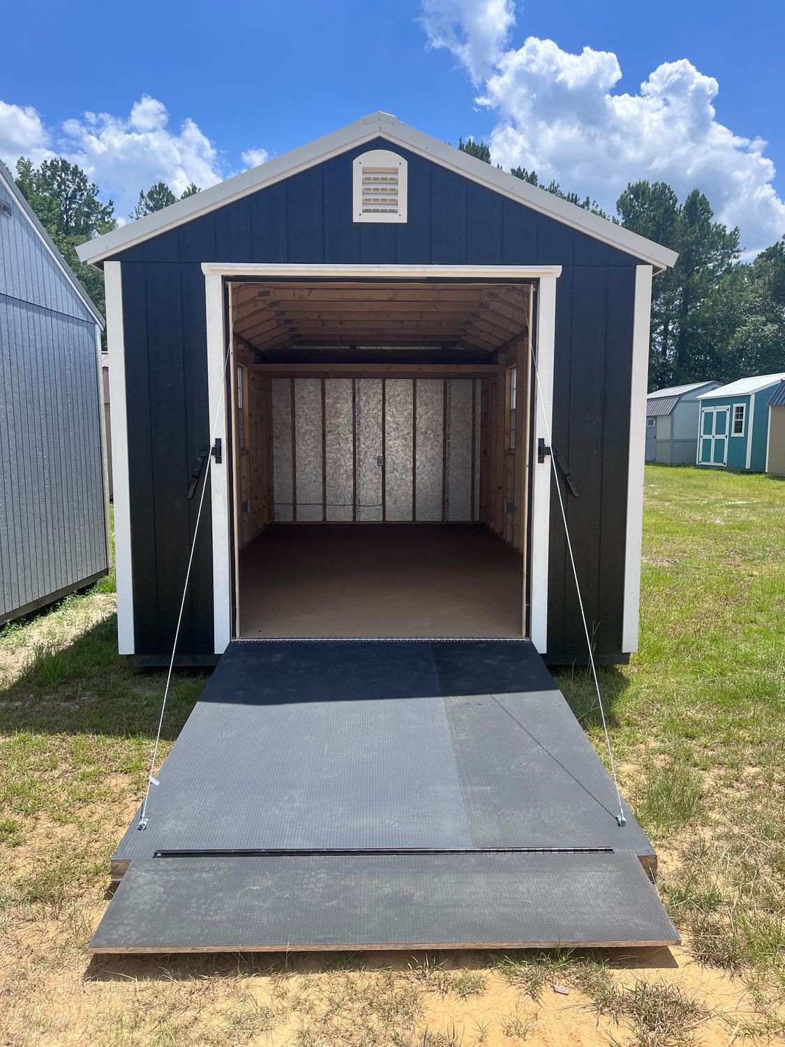 10 x 20 Utility Shed W/ 7FT Rampage Door(CLEARANCE)