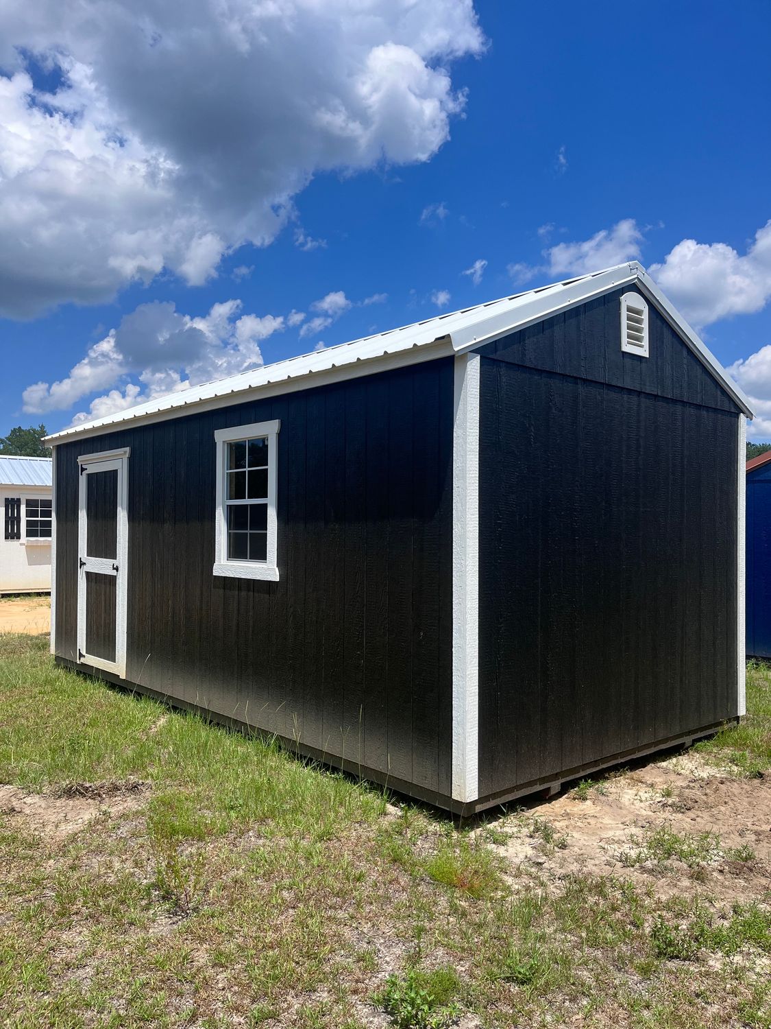 10 x 20 Utility Shed W/ 7FT Rampage Door(CLEARANCE)