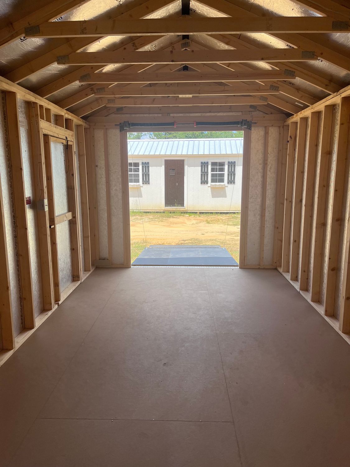 10 x 20 Utility Shed W/ 7FT Rampage Door(CLEARANCE)