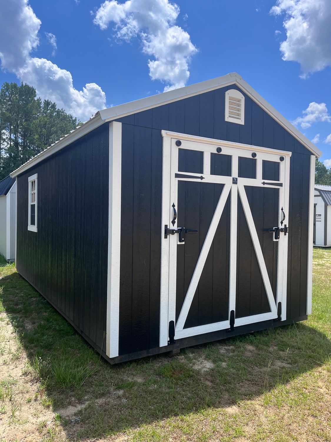 10 x 20 Utility Shed W/ 7FT Rampage Door(CLEARANCE)