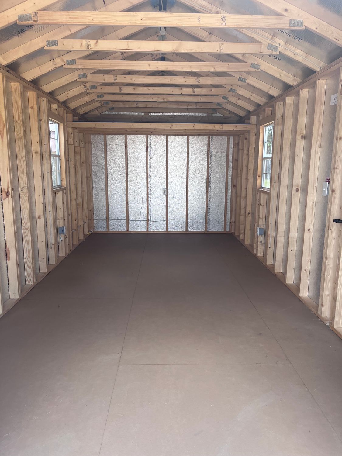 10 x 20 Utility Shed W/ 7FT Rampage Door(CLEARANCE)