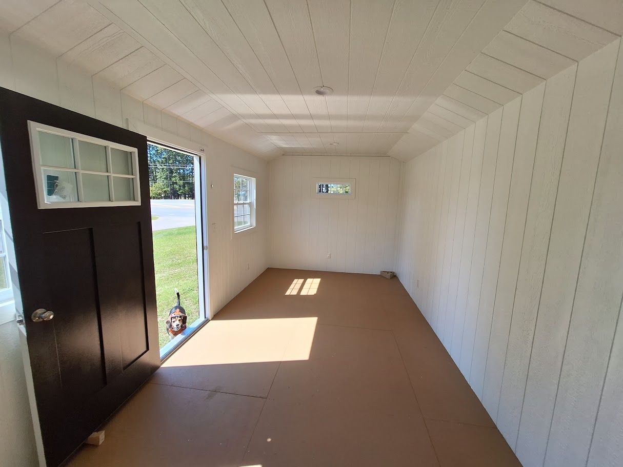 10x20 FULLY FINISHED Side Utility 10x20 FULLY FINISHED Side Utility