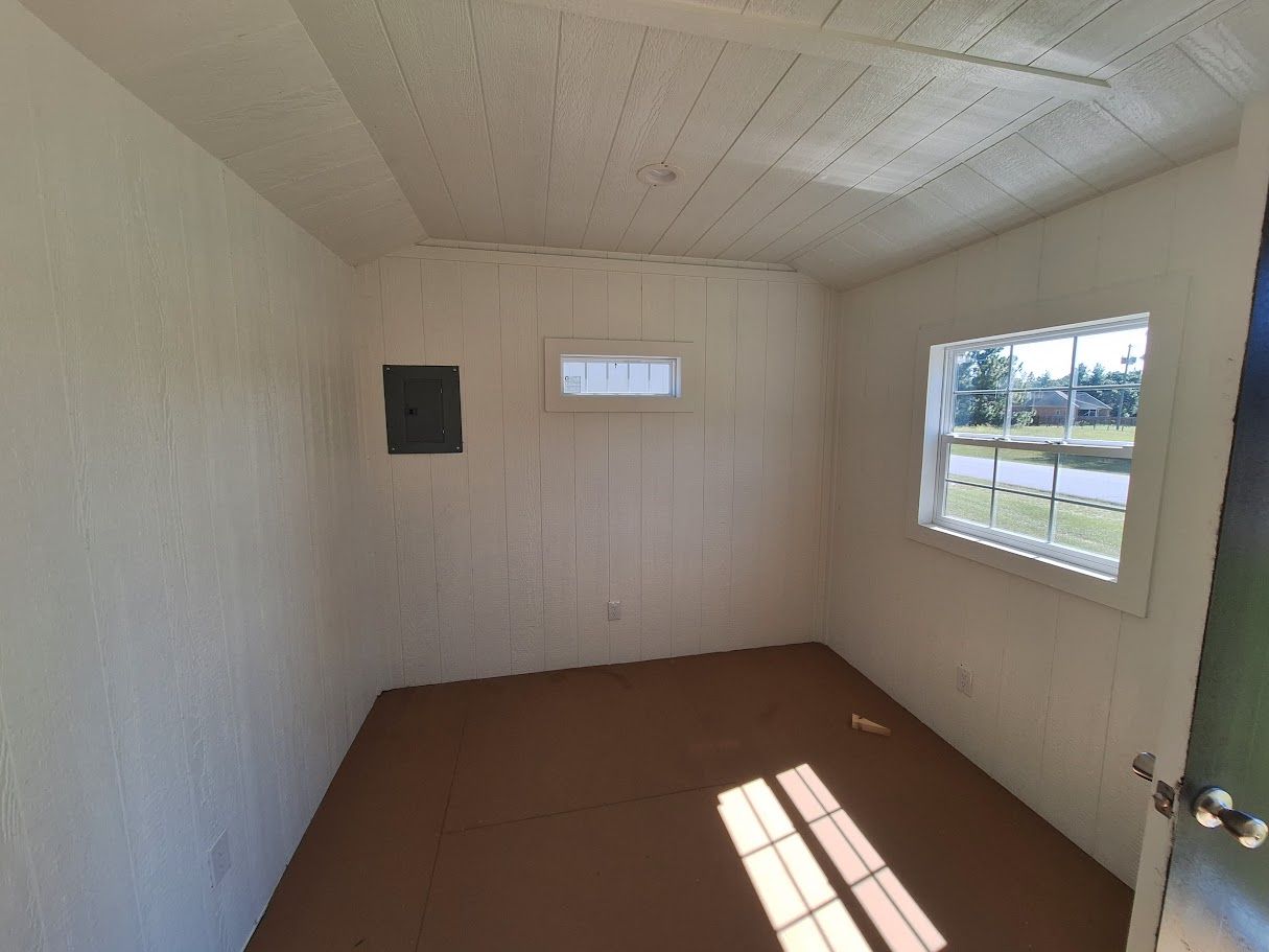 10x20 FULLY FINISHED Side Utility 10x20 FULLY FINISHED Side Utility