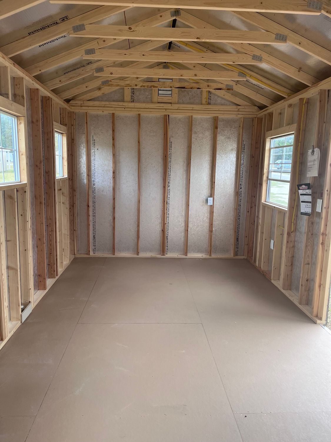 10 x 20 Side Utility Shed