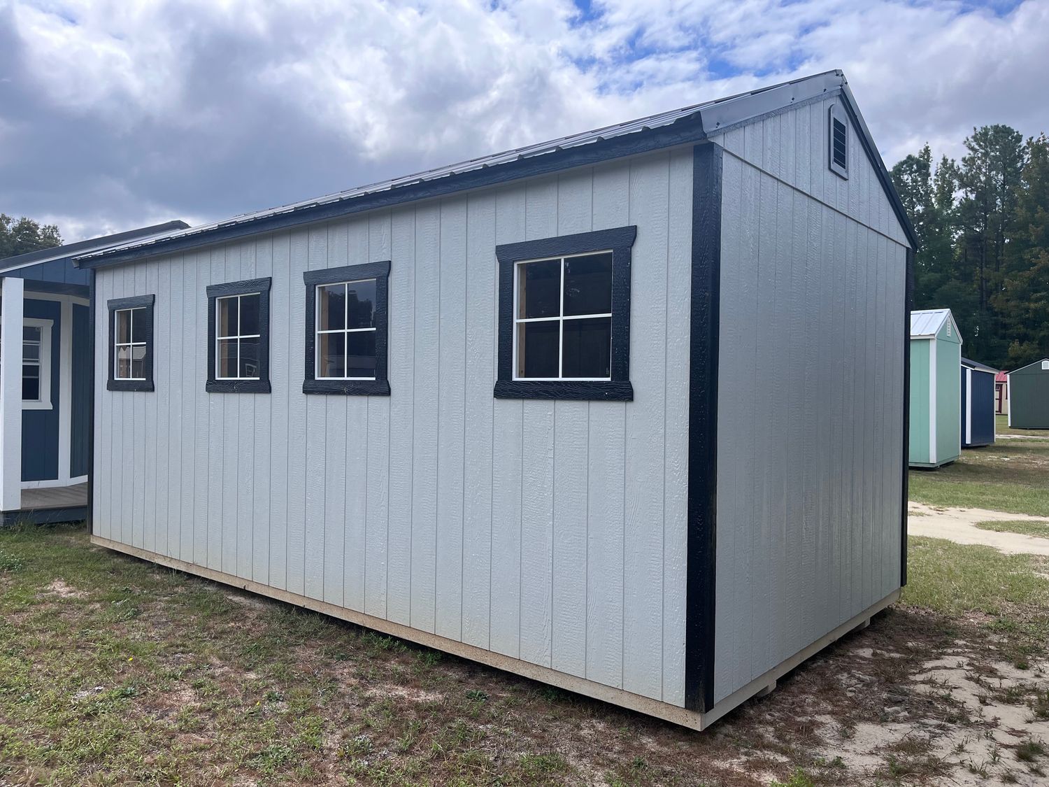 10 x 20 Side Utility Shed