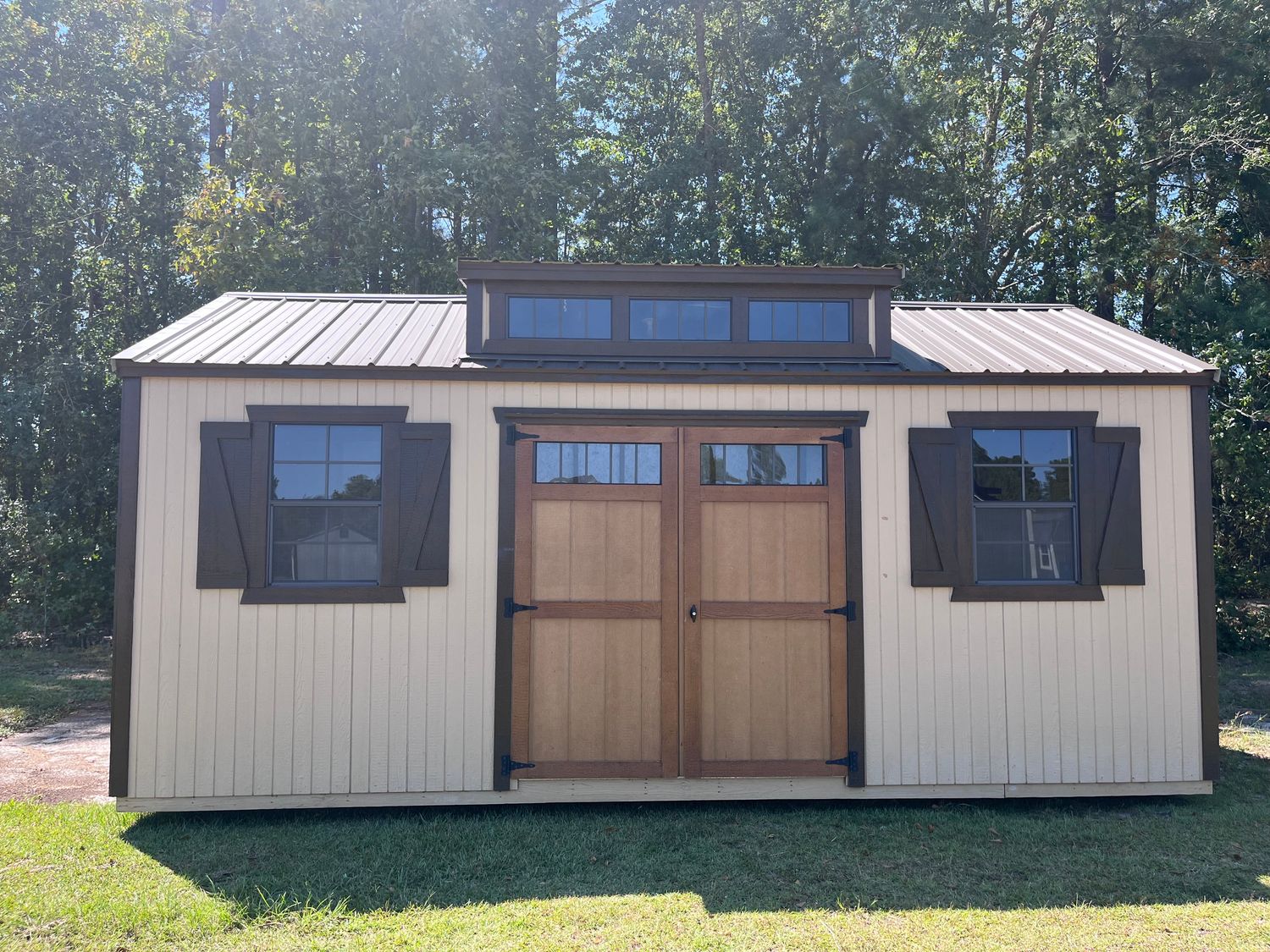 10 x 20 Side Utility W/Dormer Pkg (CLEARANCE) 10 x 20 Side Utility W/Dormer Pkg (CLEARANCE)