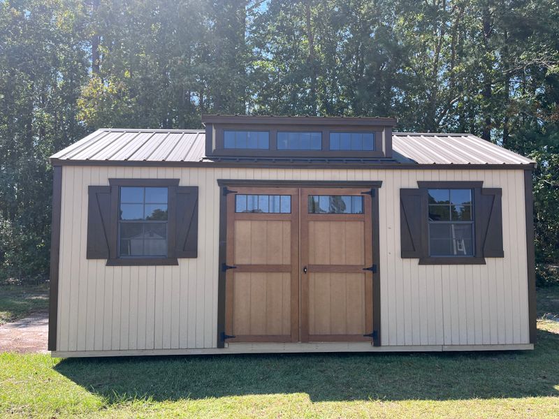 10 x 20 Side Utility W/Dormer Pkg (CLEARANCE) 10 x 20 Side Utility W/Dormer Pkg (CLEARANCE)