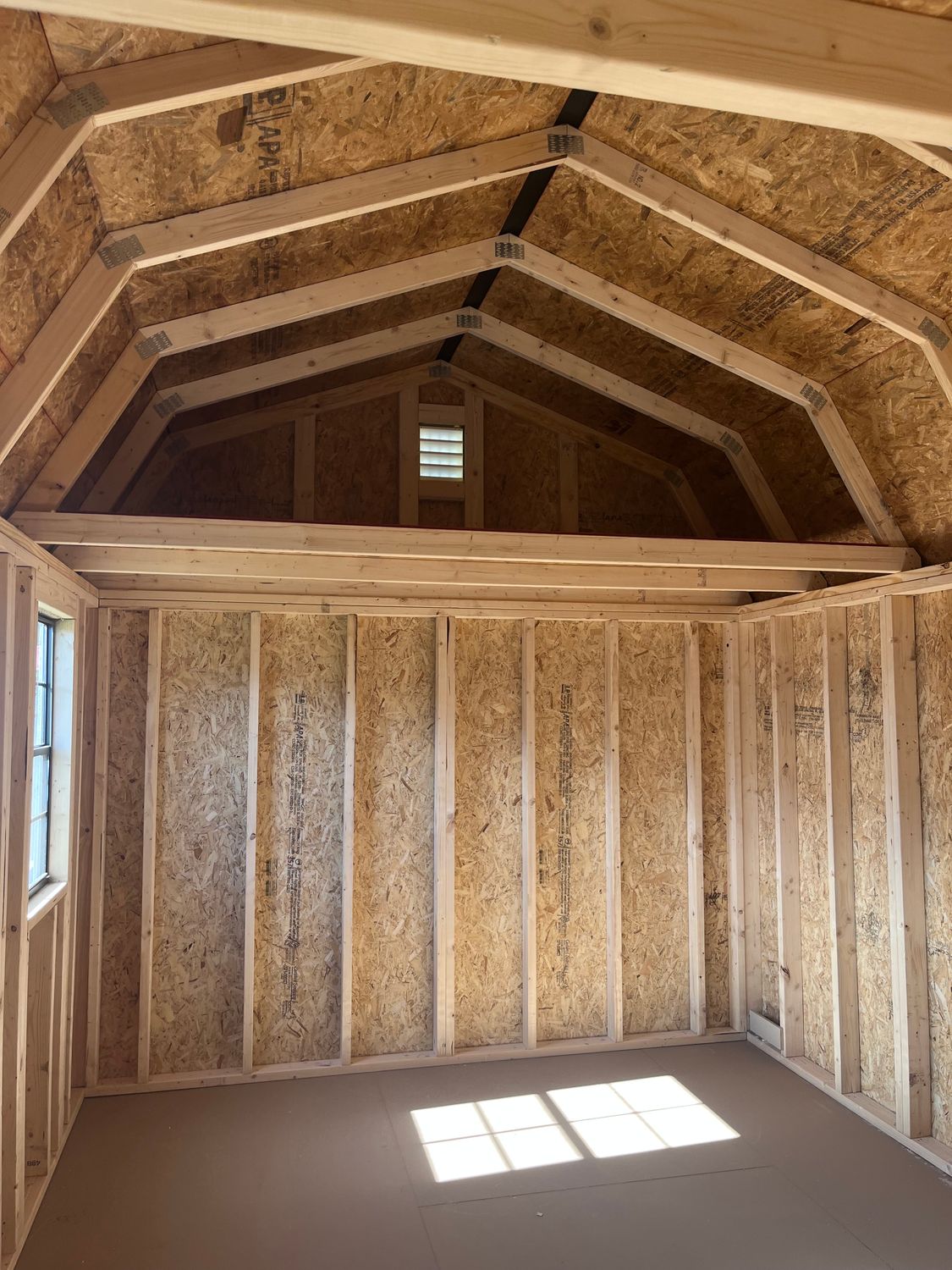 10 x 16 Side Lofted Barn