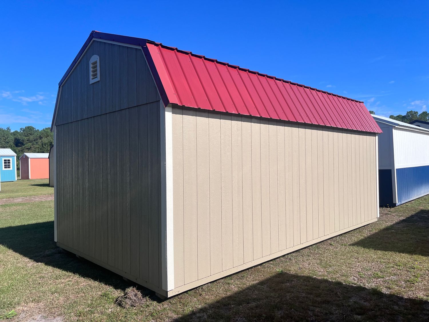 12 x 20 Side Lofted Barn