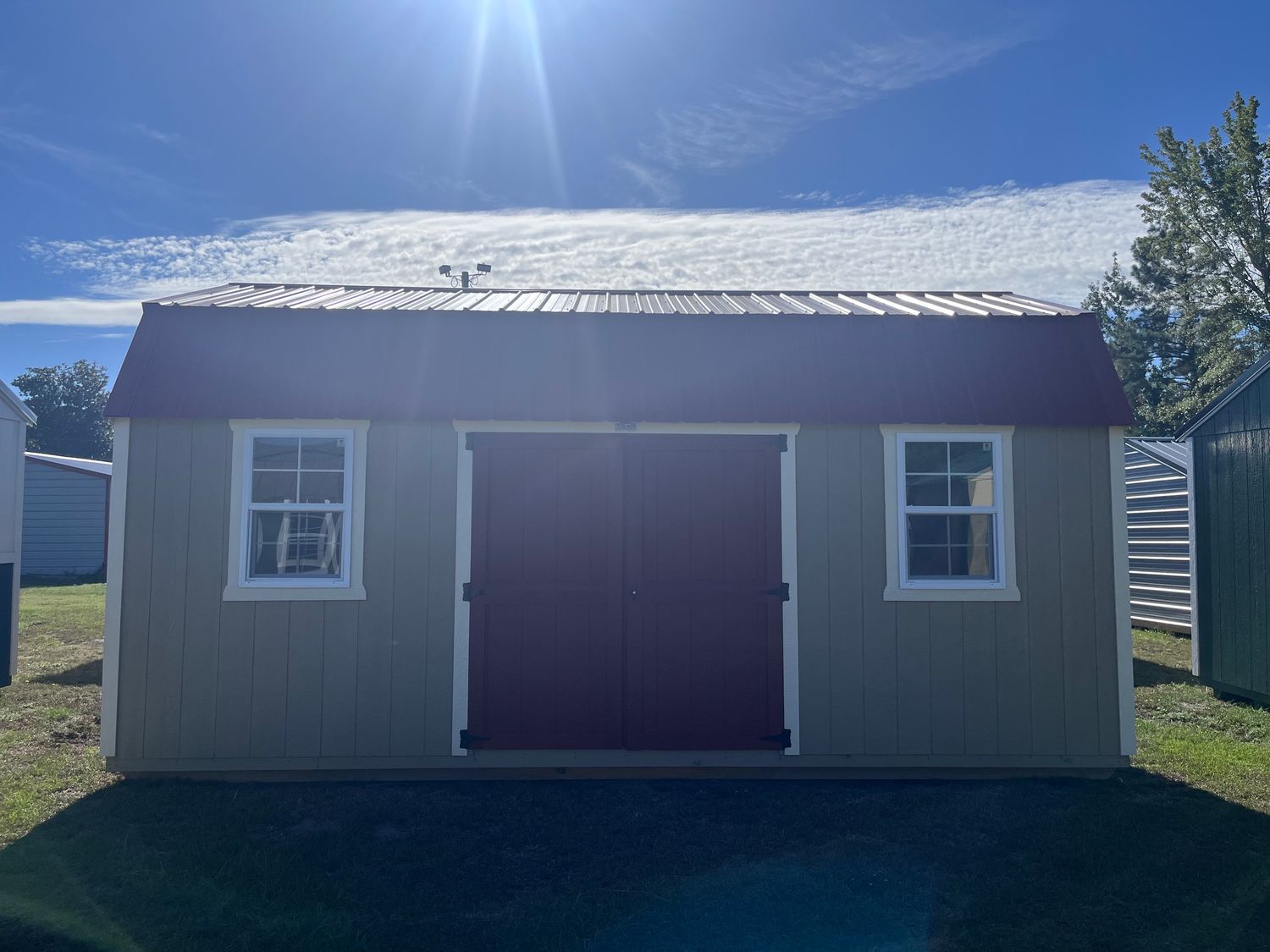 12 x 20 Side Lofted Barn