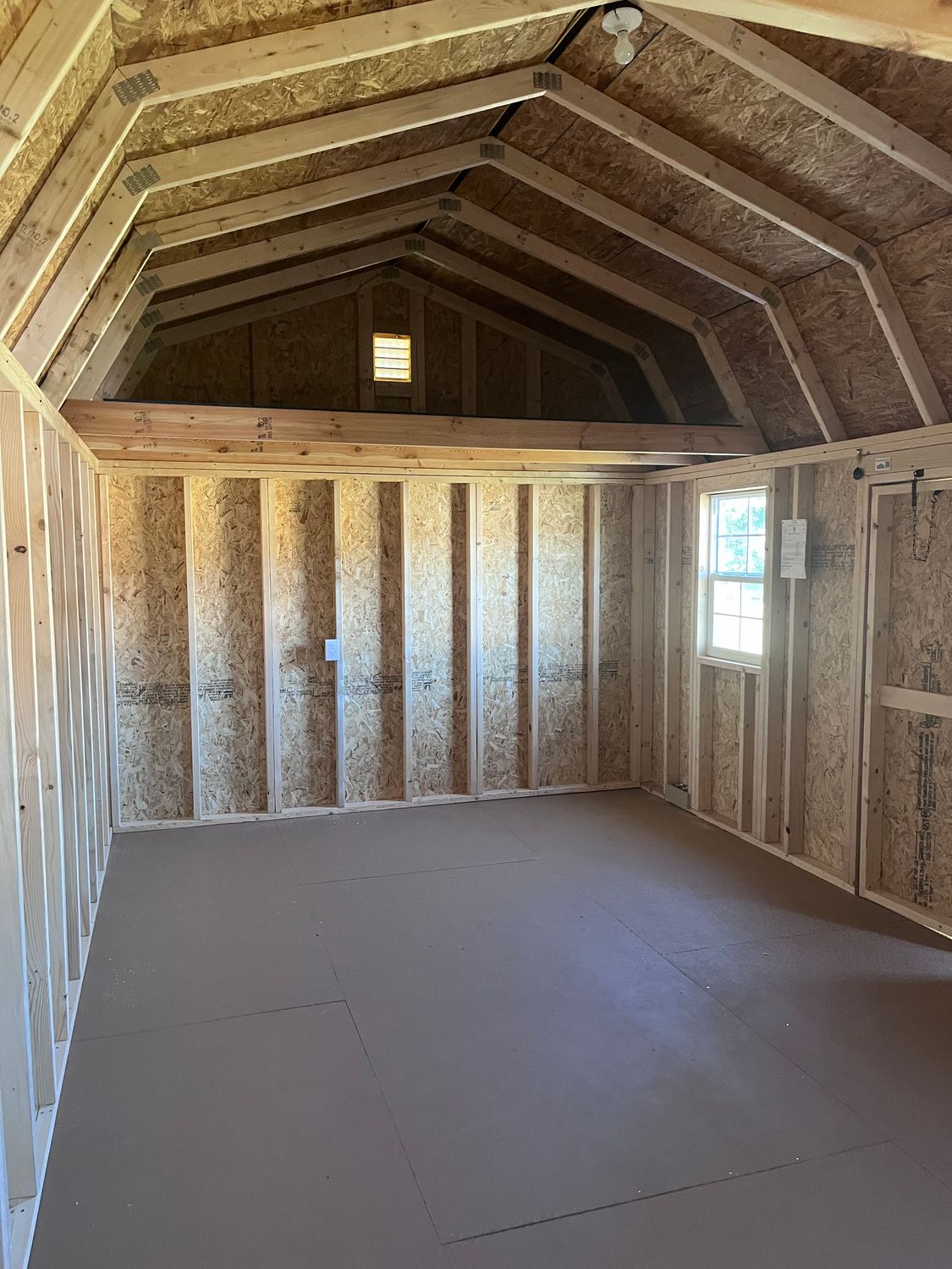 12 x 20 Side Lofted Barn