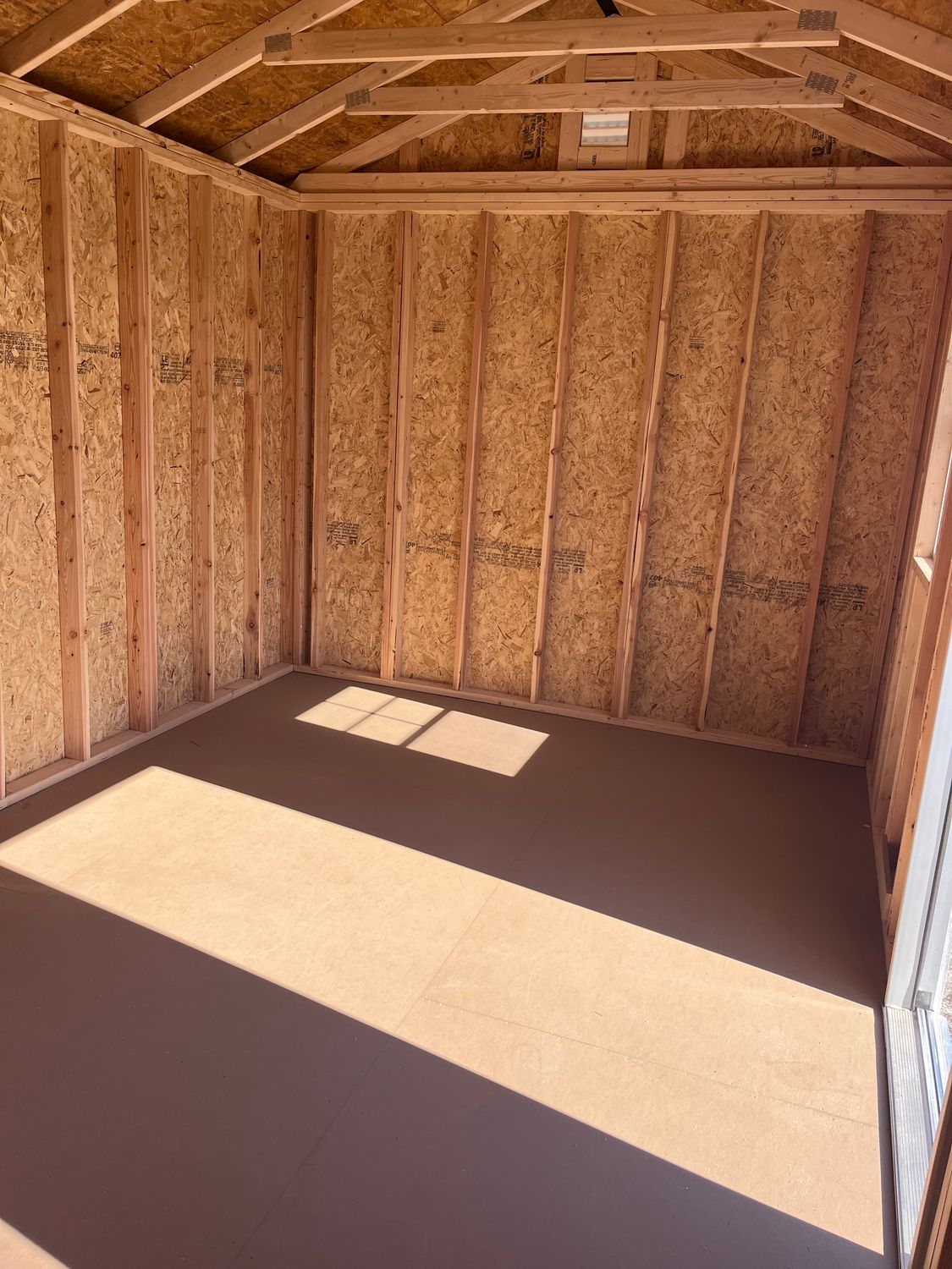 10 x 16 Side Utility Shed