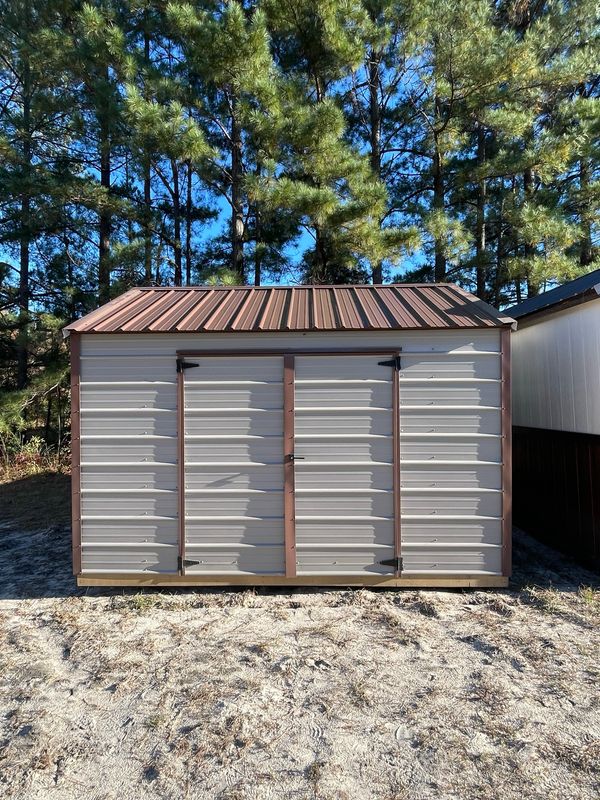 10x12 Metal Utility Shed 10x12 Metal Utility Shed