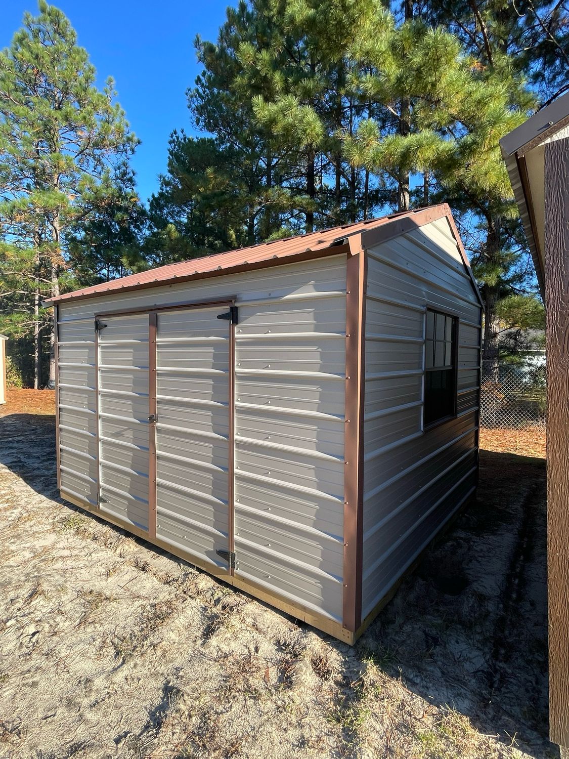 10x12 Metal Utility Shed 10x12 Metal Utility Shed