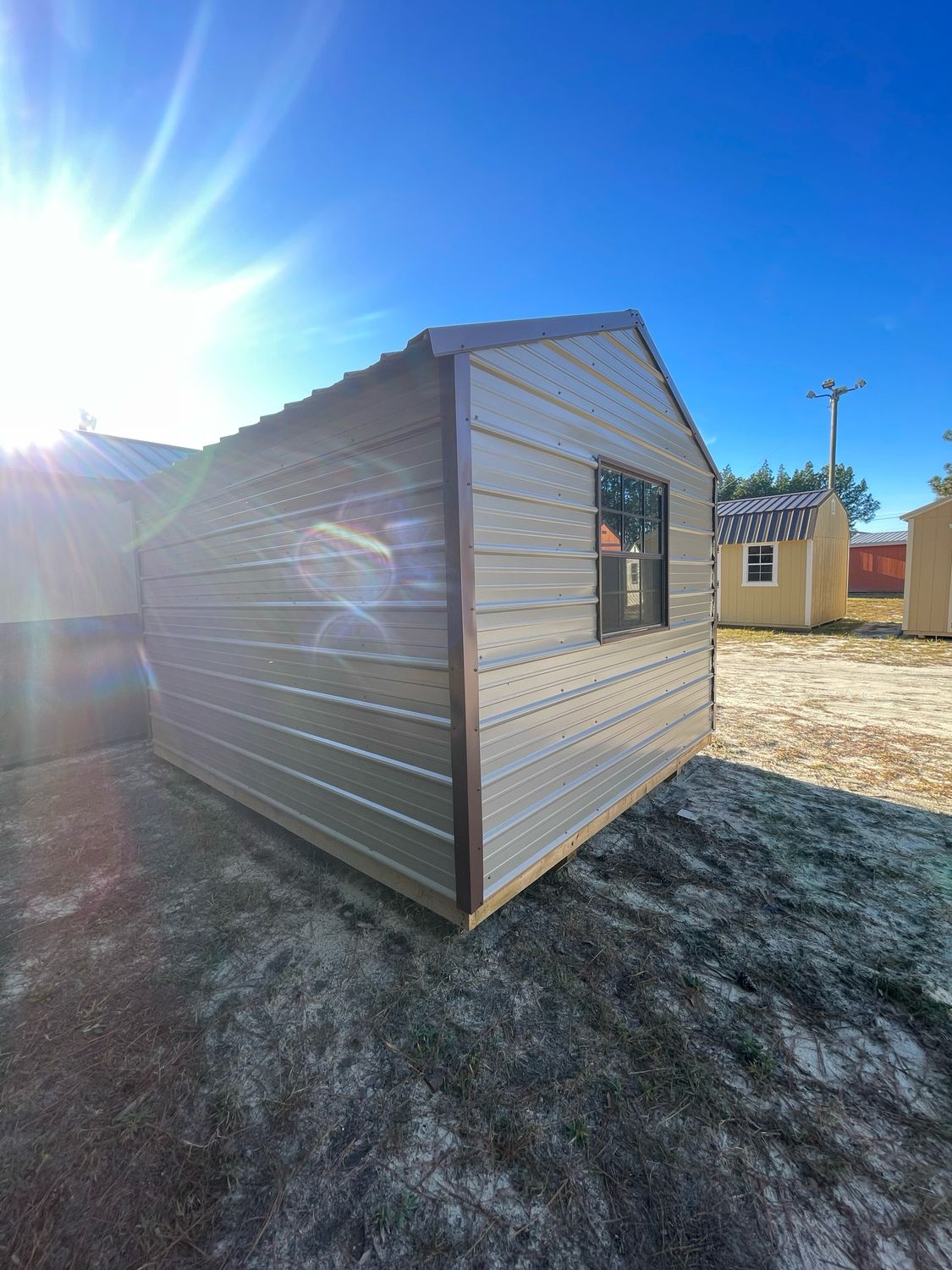 10x12 Metal Utility Shed 10x12 Metal Utility Shed
