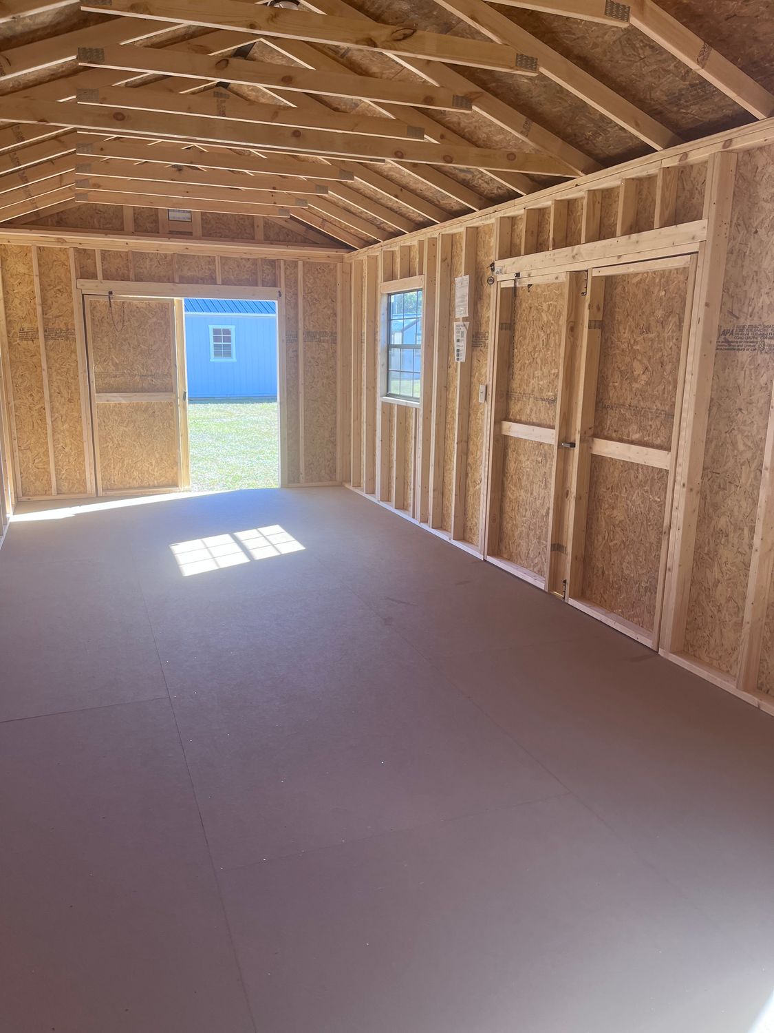 12 x 28 Side Utility (Dual Entry)