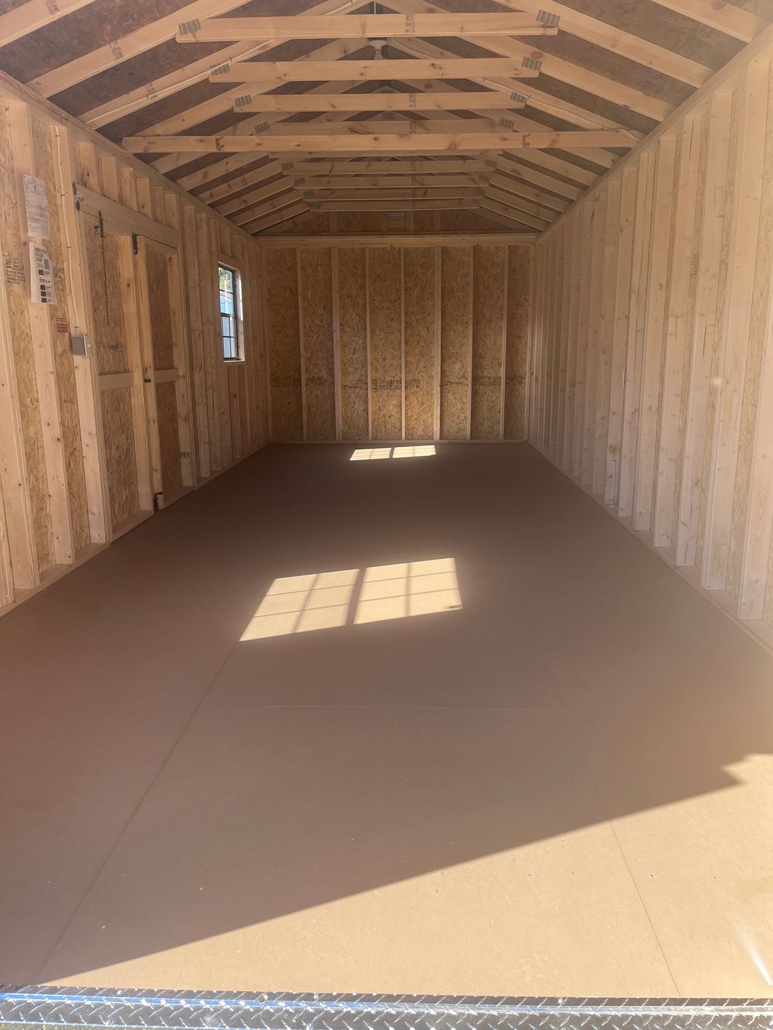 12 x 28 Side Utility (Dual Entry)