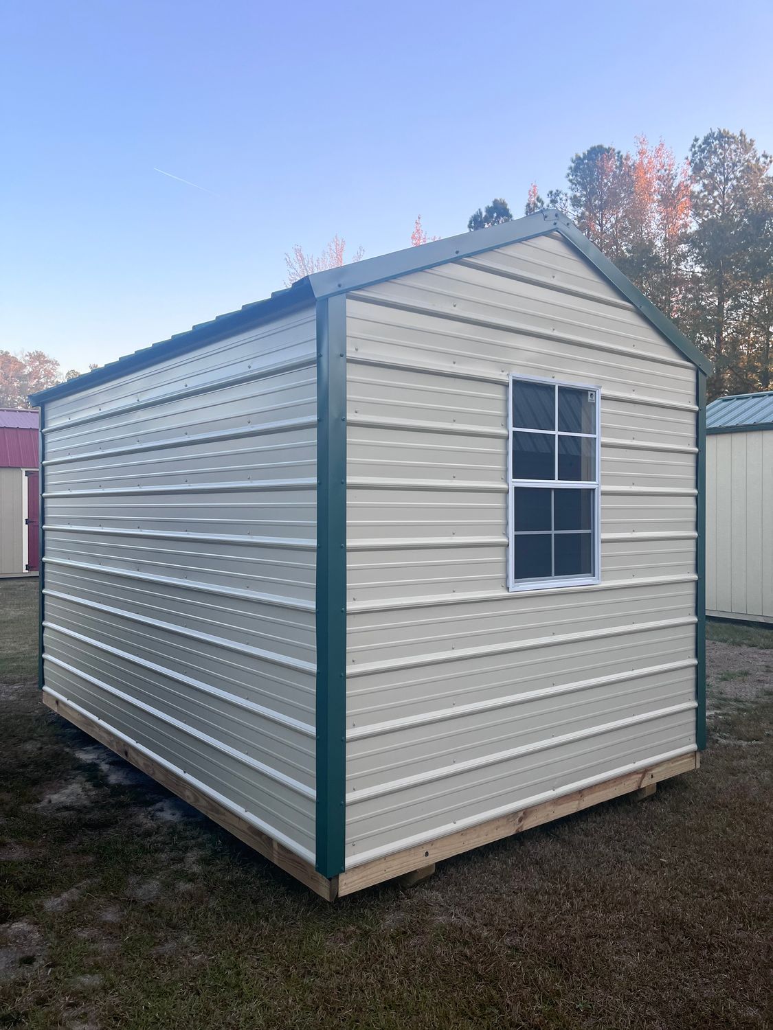 8 x 12 Metal Utility Shed