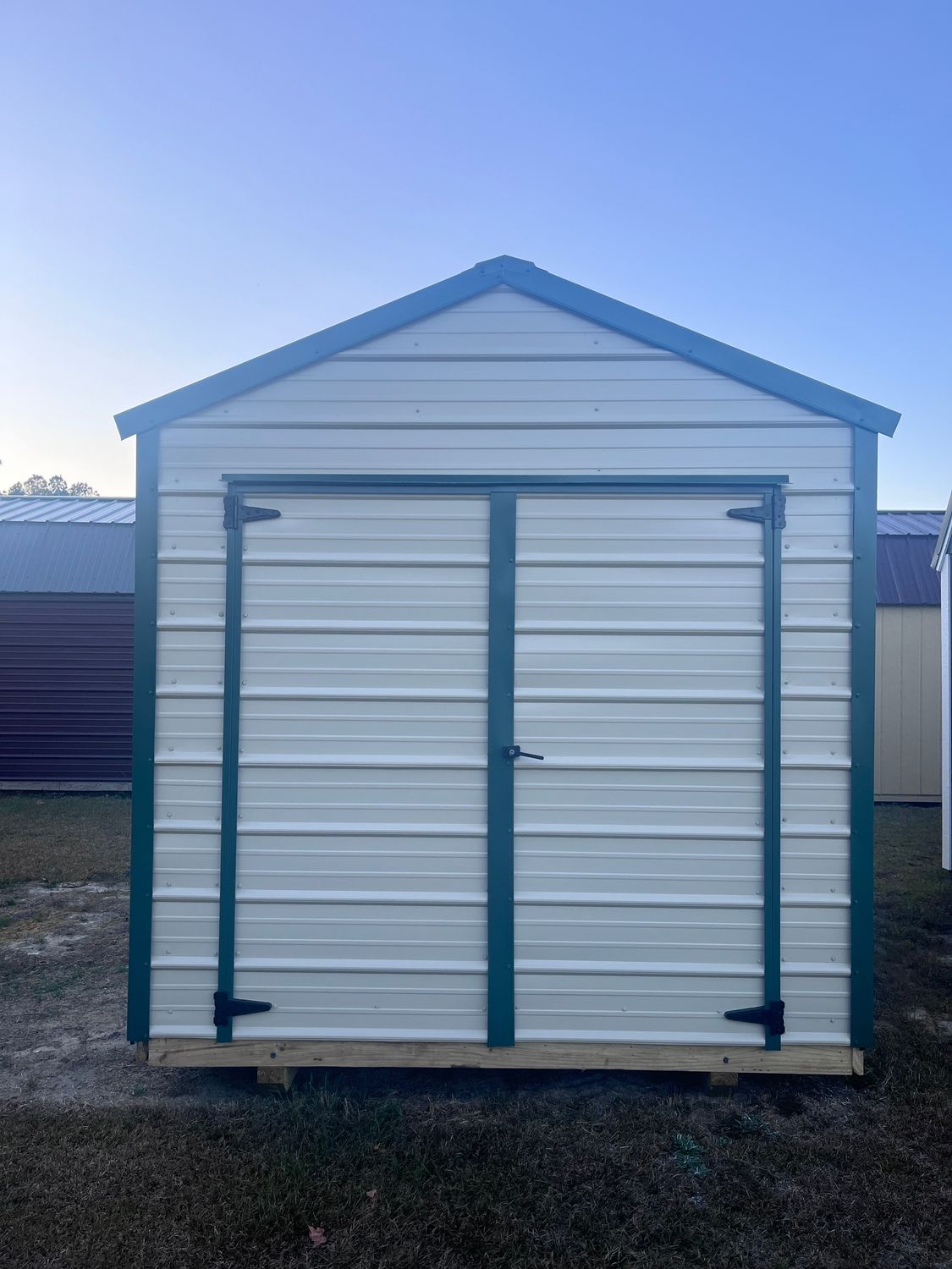 8 x 12 Metal Utility Shed