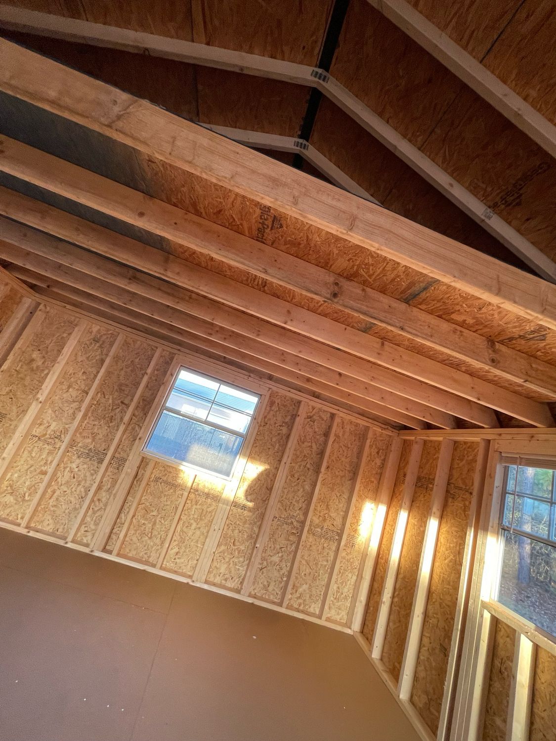 14x30 Lofted Cabin W/ Deluxe Porch - REPO 14x30 Lofted Cabin W/ Deluxe Porch - REPO