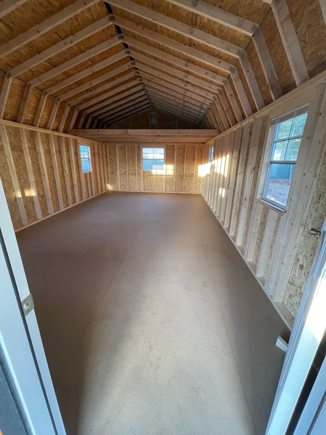 14x30 Lofted Cabin W/ Deluxe Porch - REPO 14x30 Lofted Cabin W/ Deluxe Porch - REPO