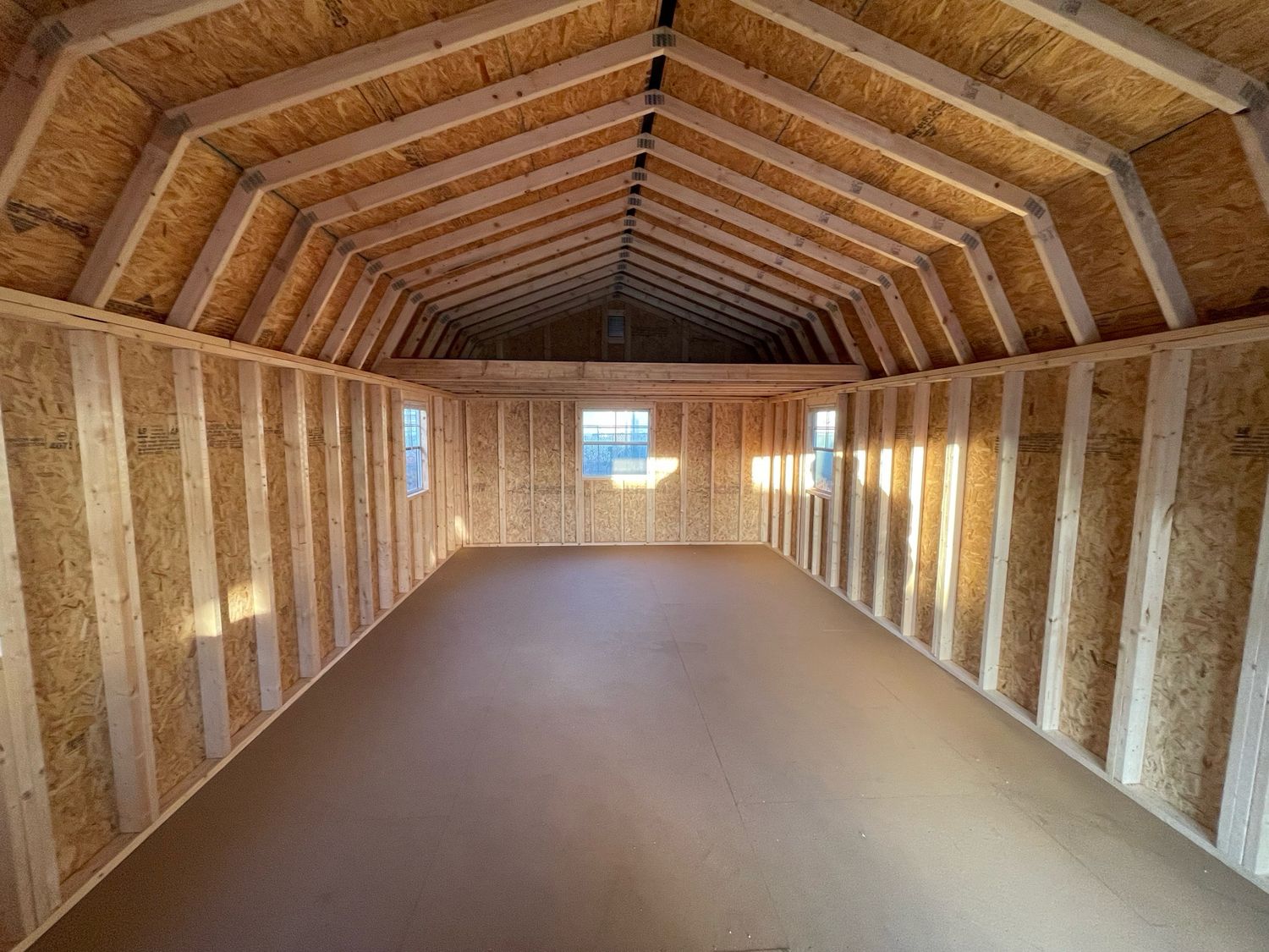 14x30 Lofted Cabin W/ Deluxe Porch - REPO 14x30 Lofted Cabin W/ Deluxe Porch - REPO