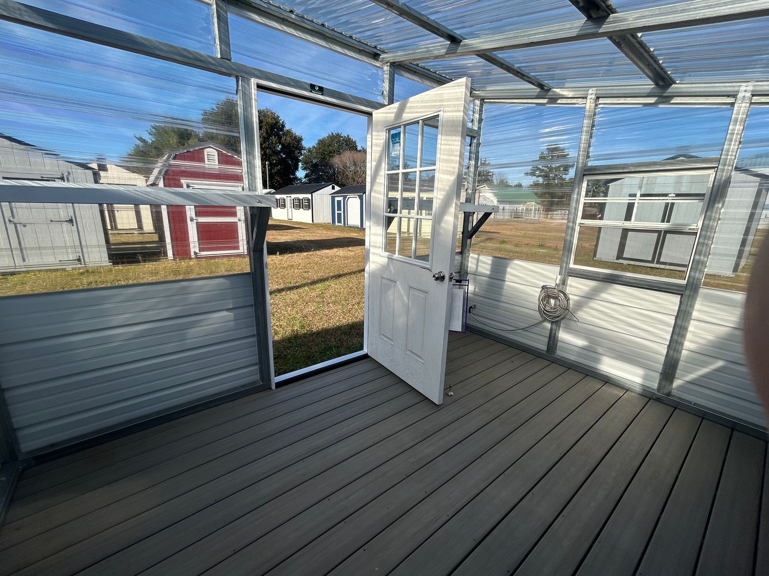 10x12 Studio Greenhouse DEMO