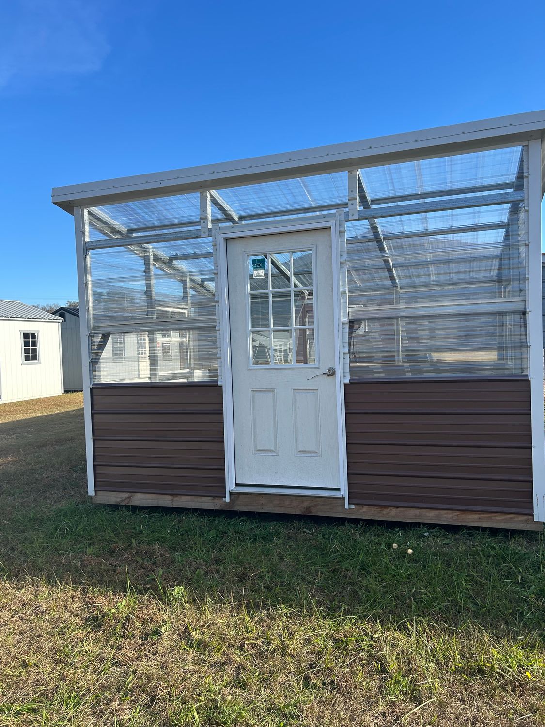 10x12 Studio Greenhouse DEMO