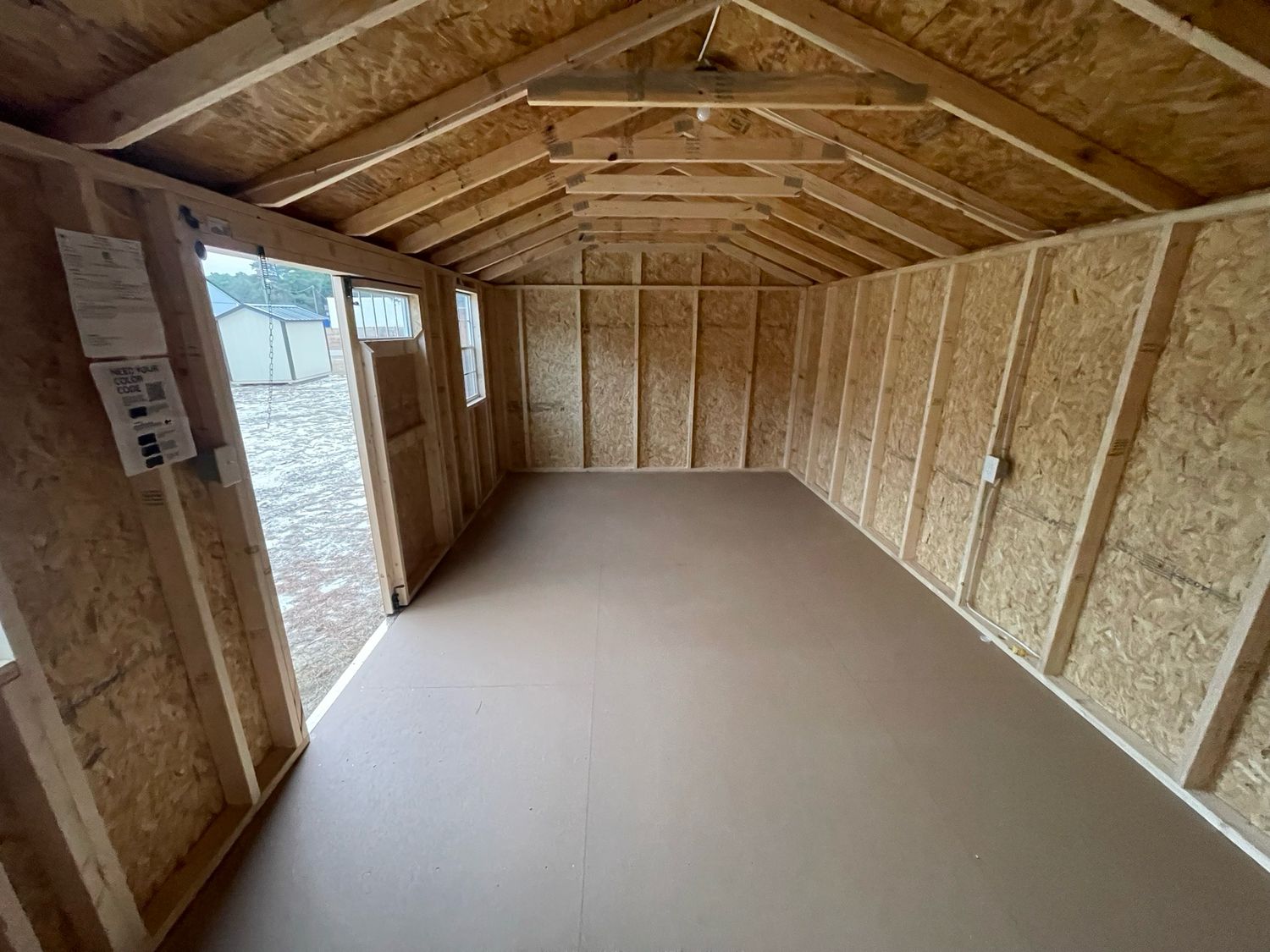 12x20 Tru-Valu Utility Shed 12x20 Tru-Valu Utility Shed