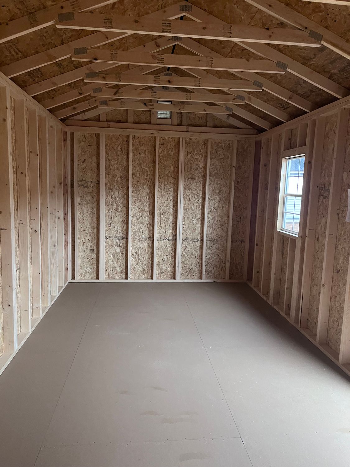 10 x 20 Side Utility Shed