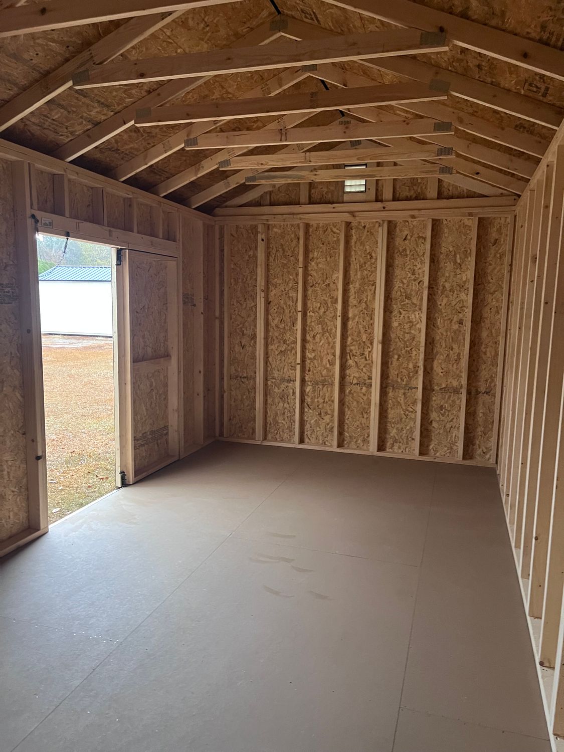 10 x 20 Side Utility Shed