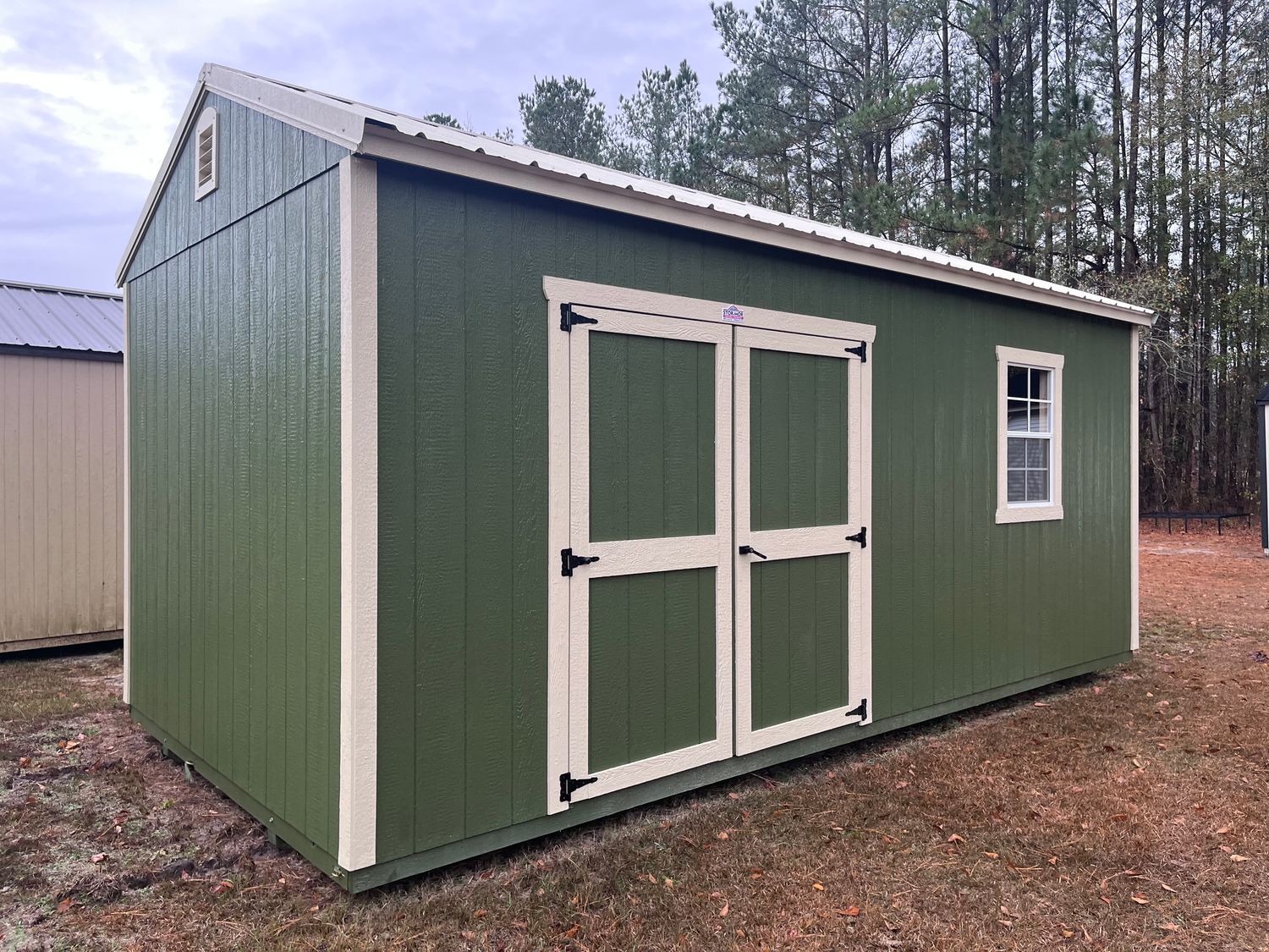 10 x 20 Side Utility Shed