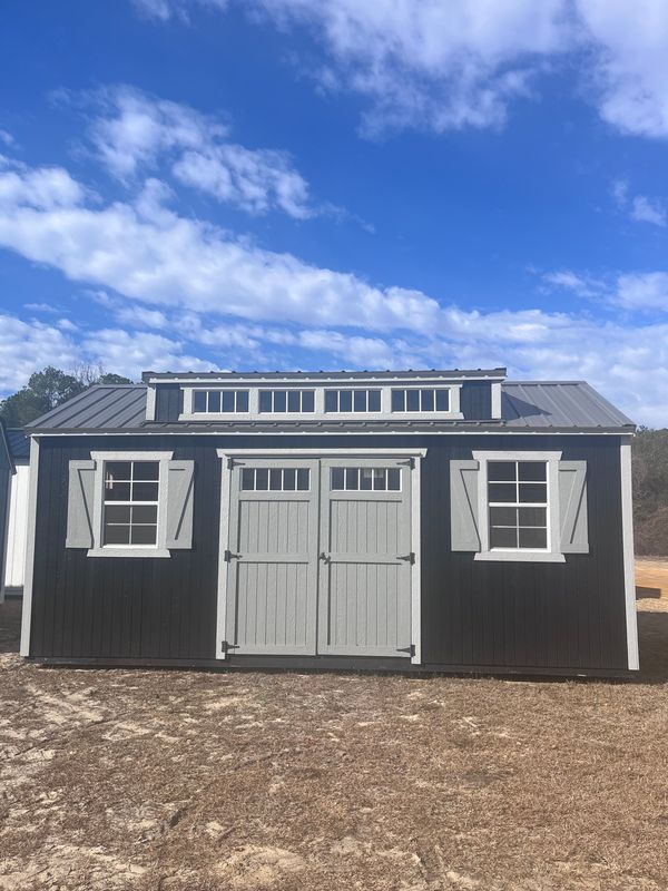 10 x 20 Side Utility W/ Dormer Pkg 10 x 20 Side Utility W/ Dormer Pkg