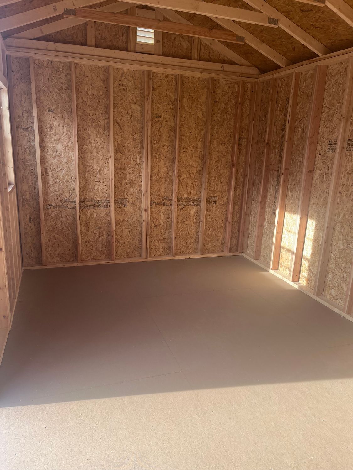 10 x 16 Side Utility Shed