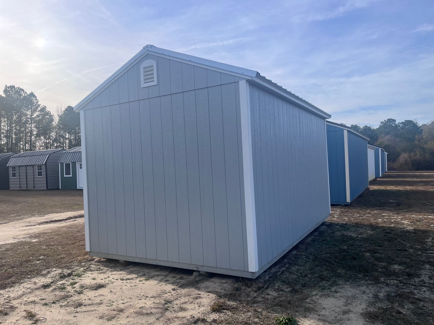 10 x 16 Side Utility Shed