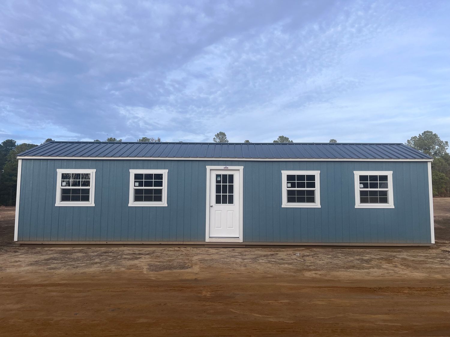 12 x 40 Side Utility Shed