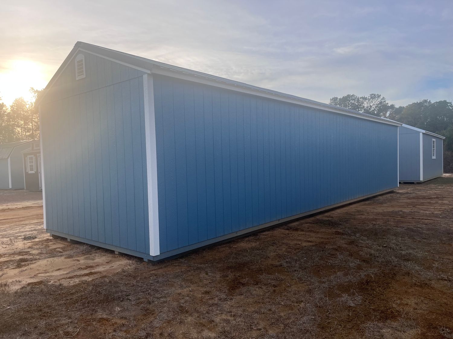 12 x 40 Side Utility Shed