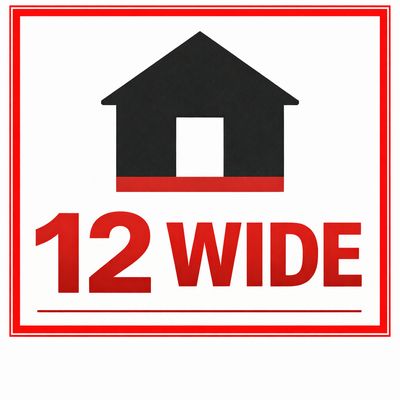 12' WIDE