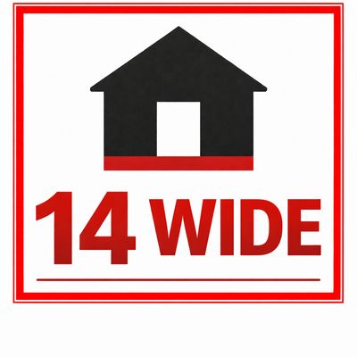 14' WIDE