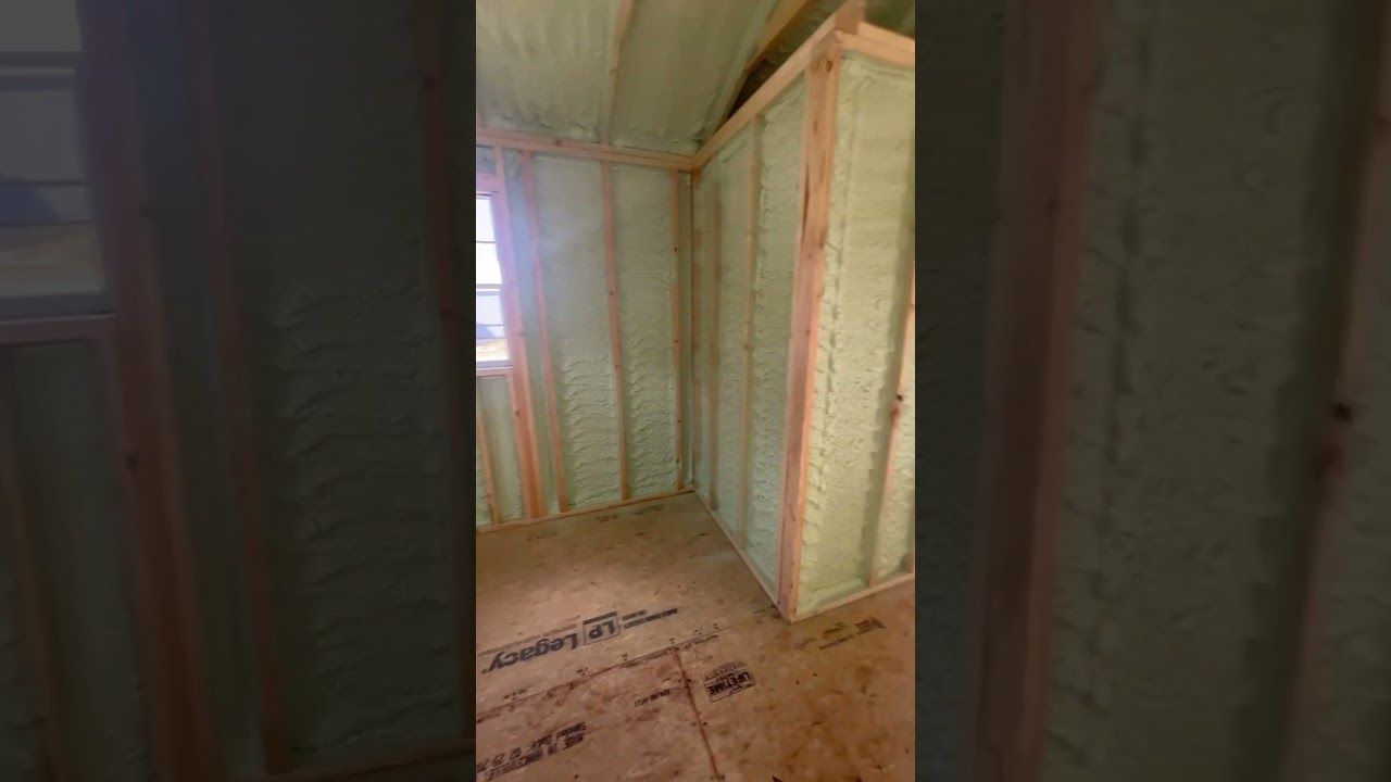 12X28 FOAM INSULATED UTILITY