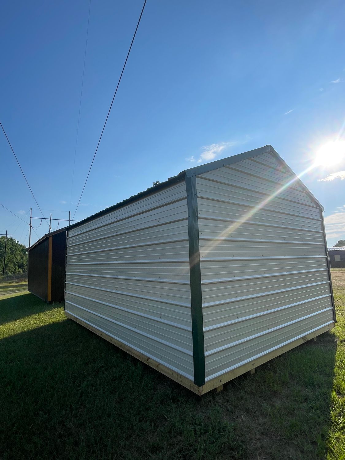 12x16 Metal Shed (20% OFF BASE - RFD)