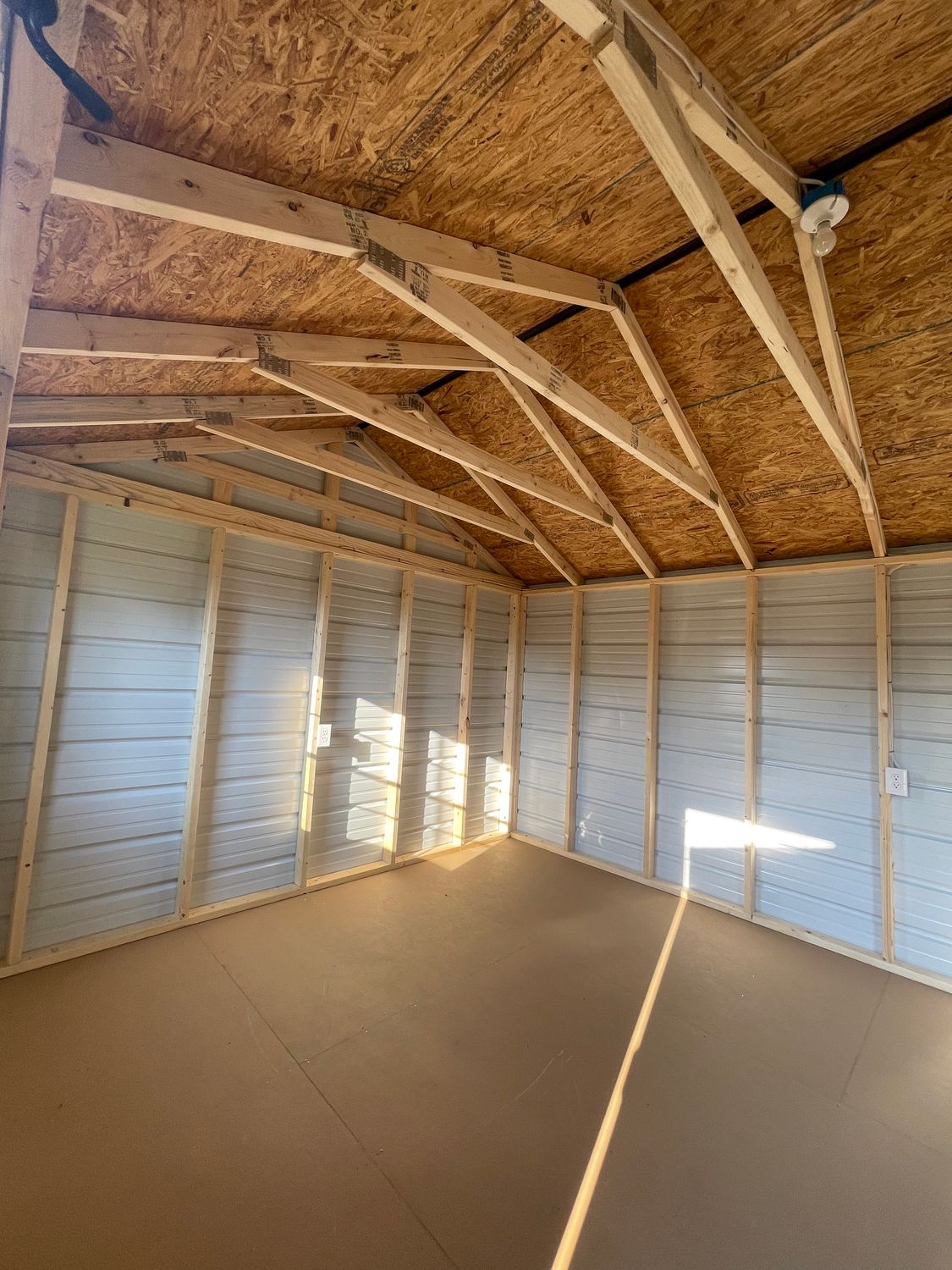 12x16 Metal Shed (20% OFF BASE - RFD)