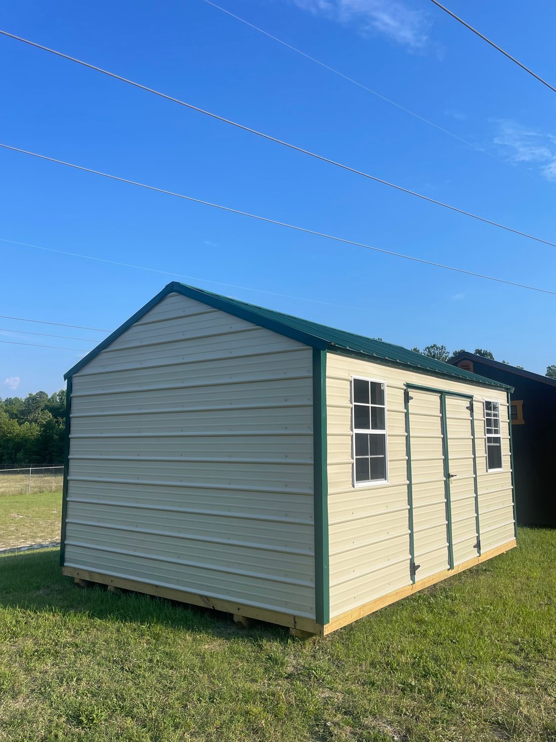 12x16 Metal Shed (20% OFF BASE - RFD)