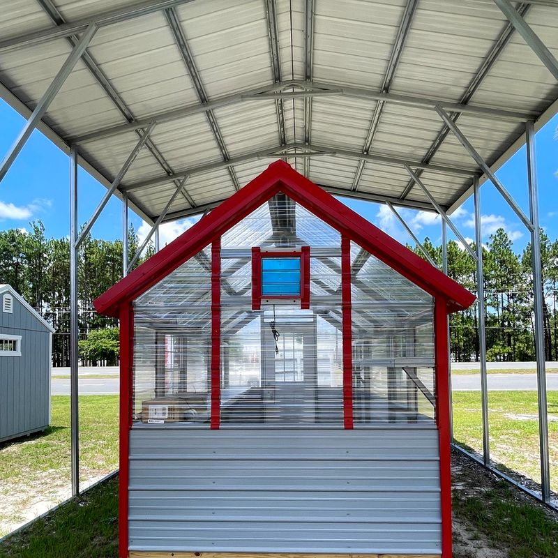 8X16 A Frame High Peak Greenhouse