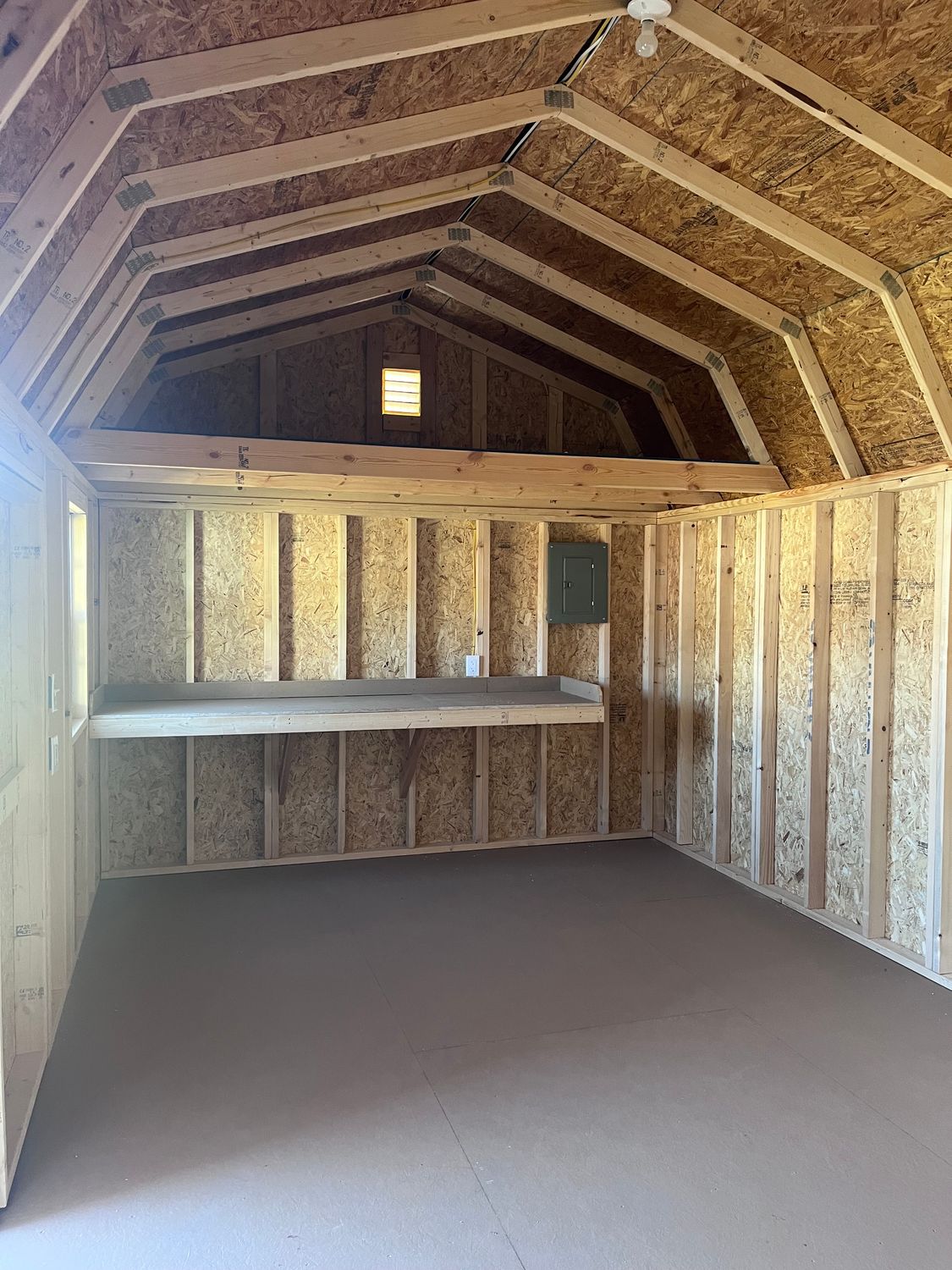 12 x 20 Side Lofted Barn *